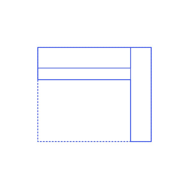 Layouts Pantries Butler Open L Shape 1 Side Long Editable Svg Line Art Free Vectors